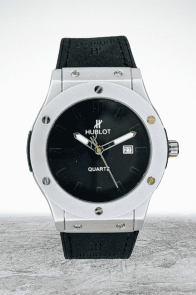 Hublot Classic Fusion Quartz – Luxury Men’s Watch | Stainless Steel & Leather Strap