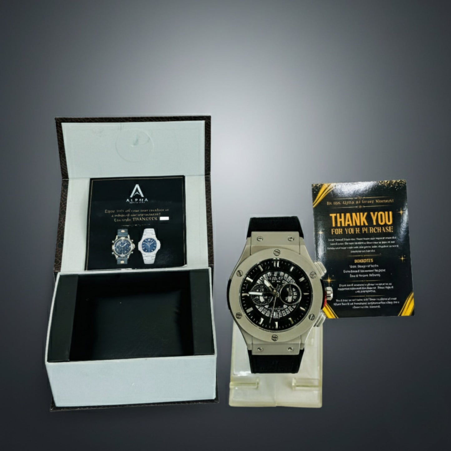 Alpha Bolt – Sport Luxury Chronograph for Men