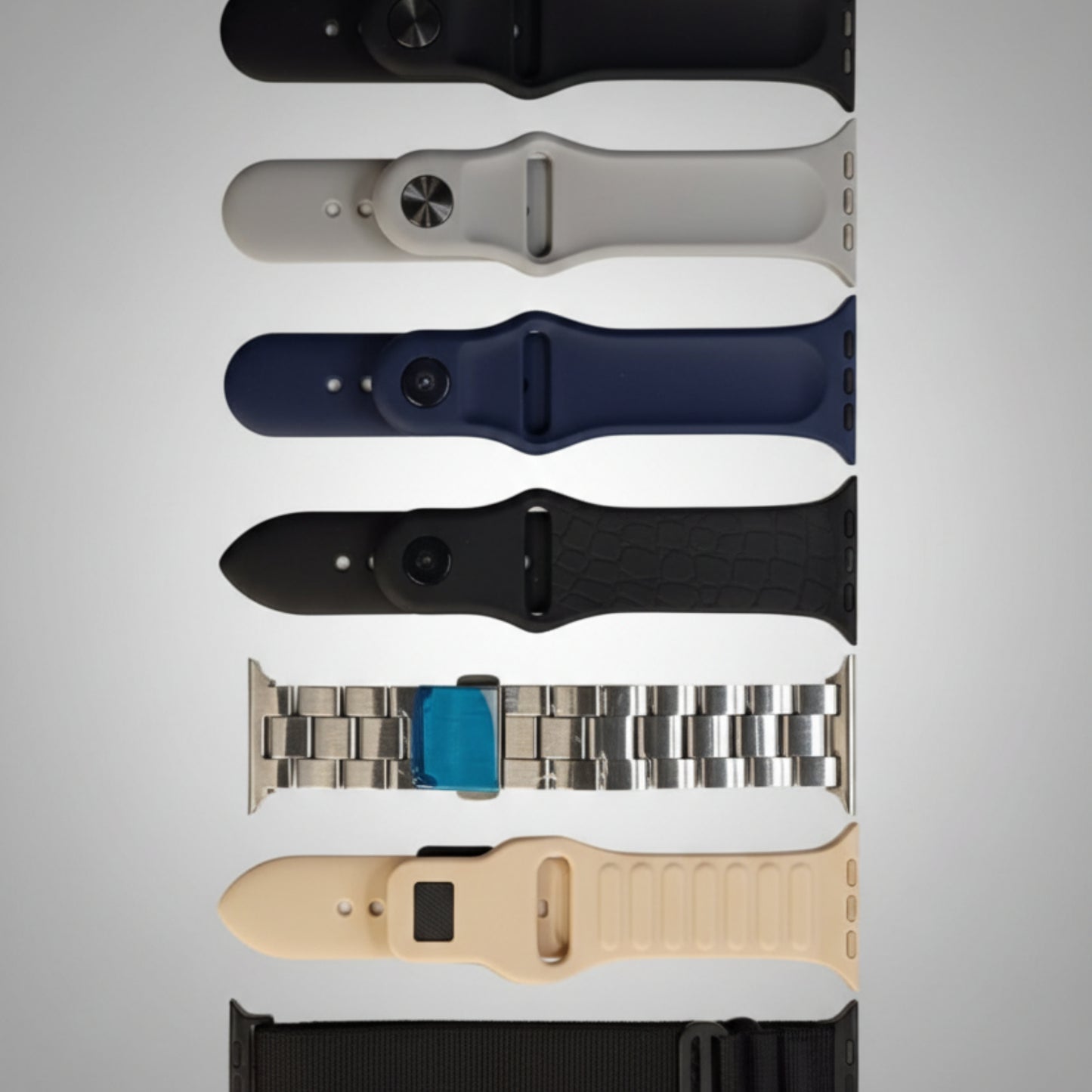 MK-S900 Smartwatch – AMOLED Display with 7 Straps & Earbuds