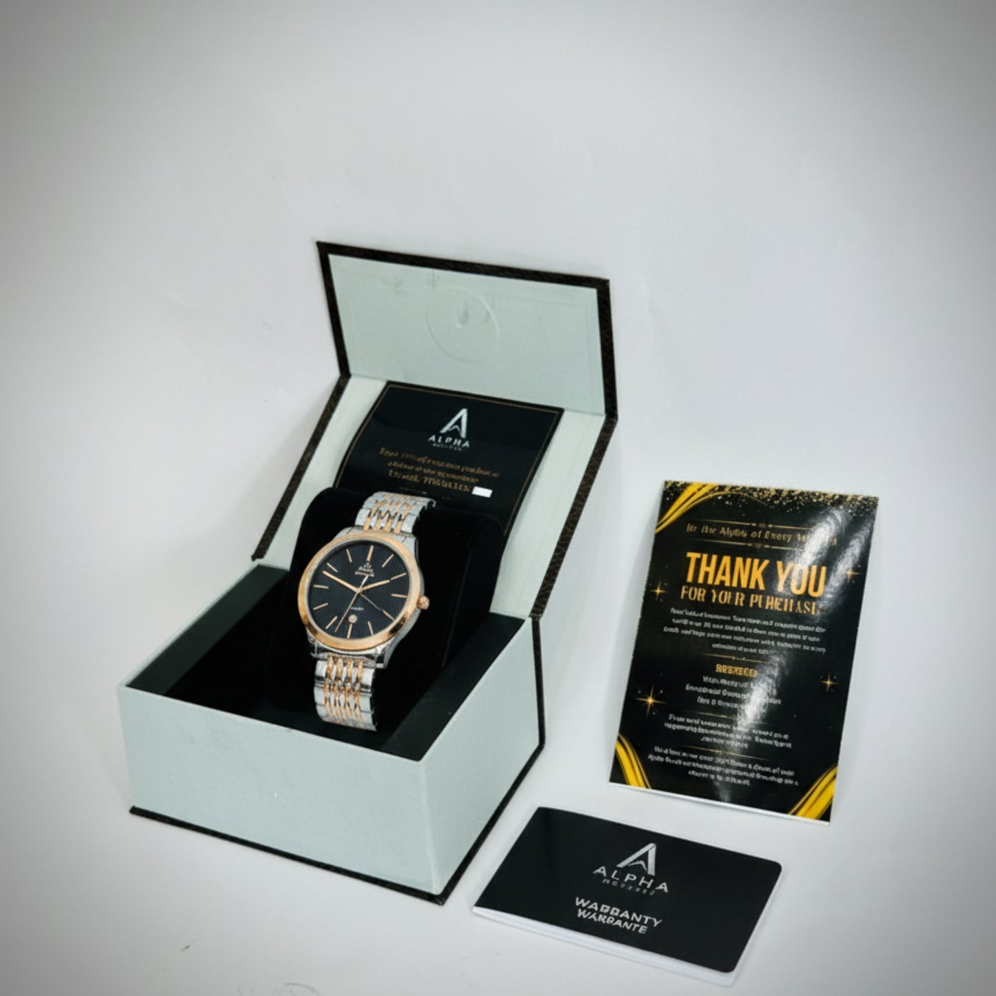 Alpha Marine – Two-Tone Luxury Men’s Watch