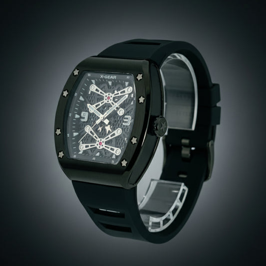 Alpha X-Gear – Skeleton Dial Sport Luxury Watch
