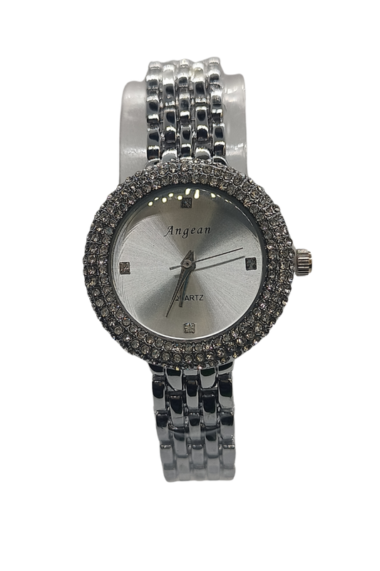 Angean Women’s Luxury Silver Watch