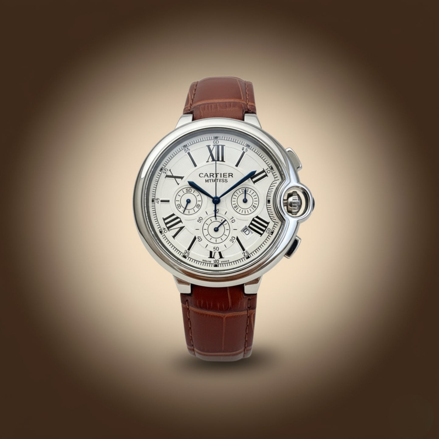 Classic Chronograph – Brown Leather Edition