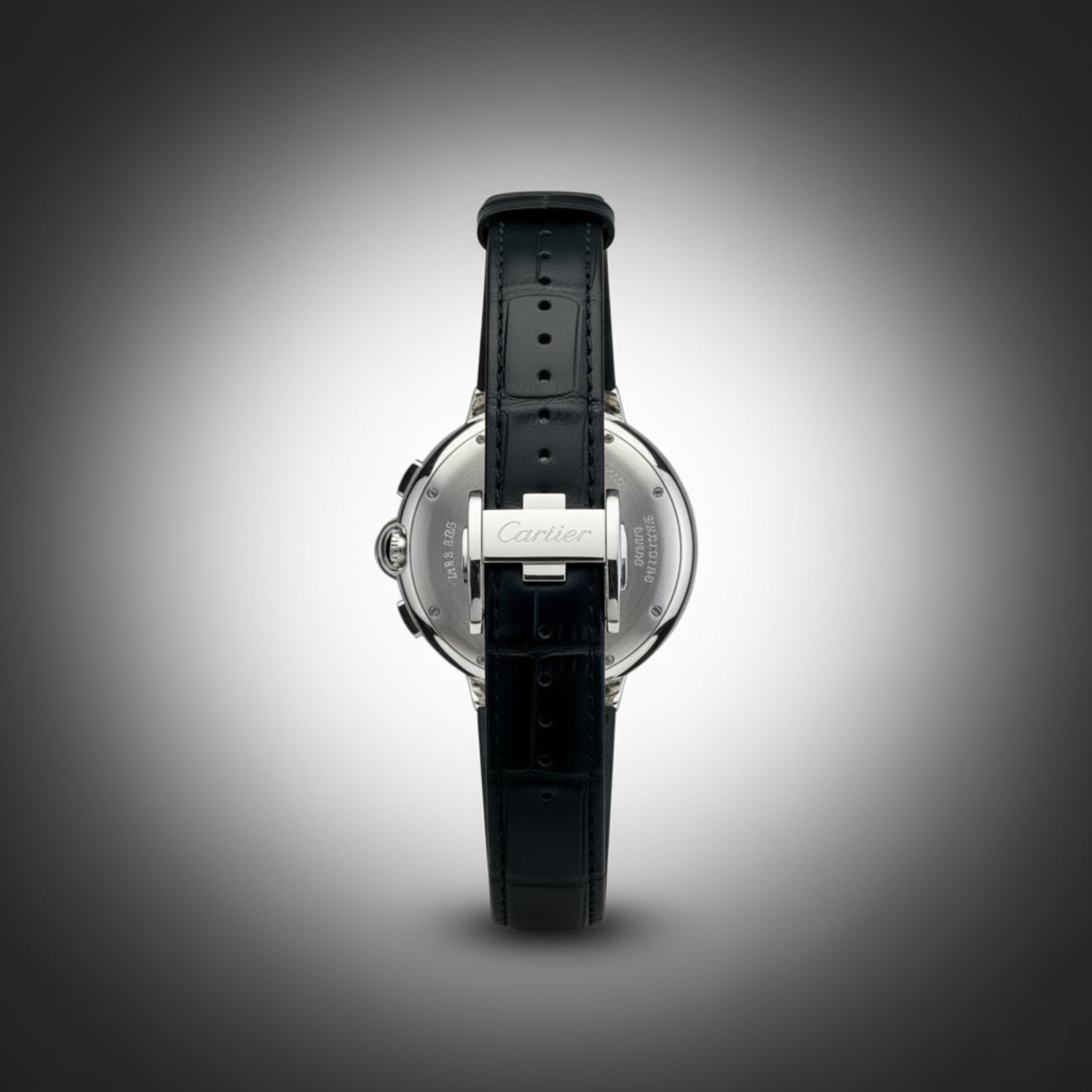 Alpha Chrono Black – Classic Leather Watch