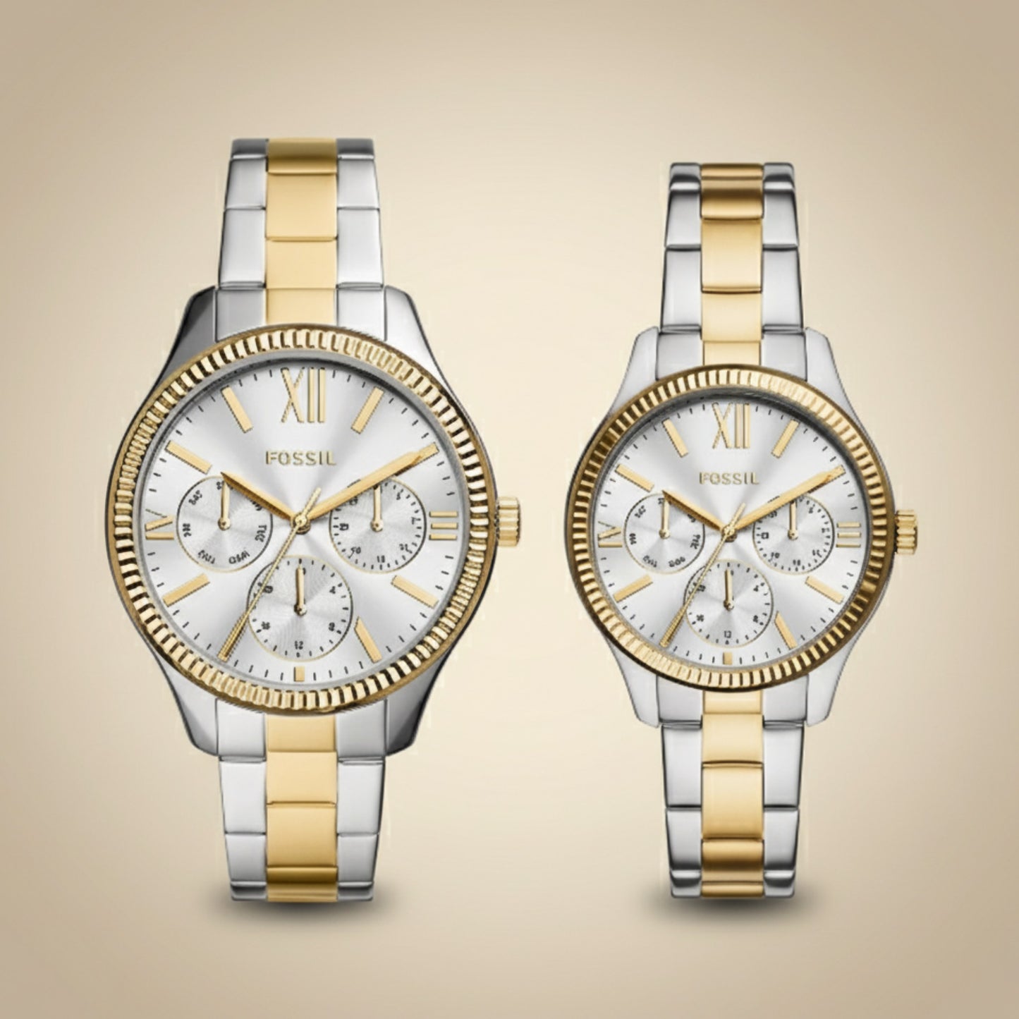 Fossil-Inspired Couple Watch