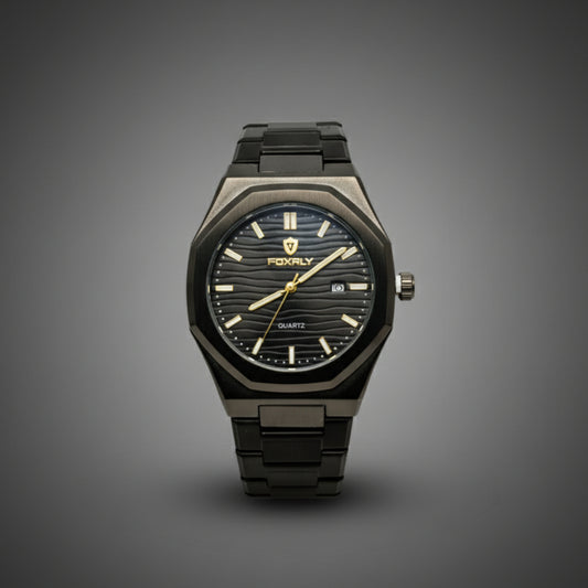 Foxfly – Black Luxury Men’s Watch