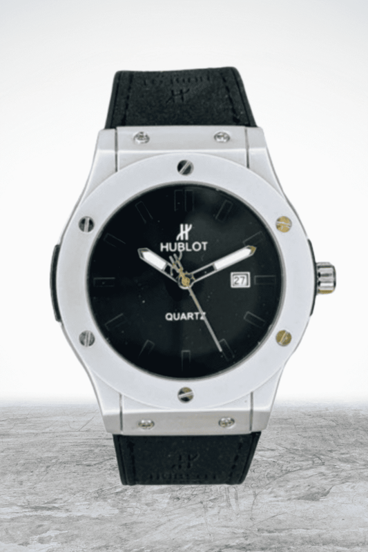 Hublot Classic Fusion Quartz – Luxury Men’s Watch | Stainless Steel & Leather Strap