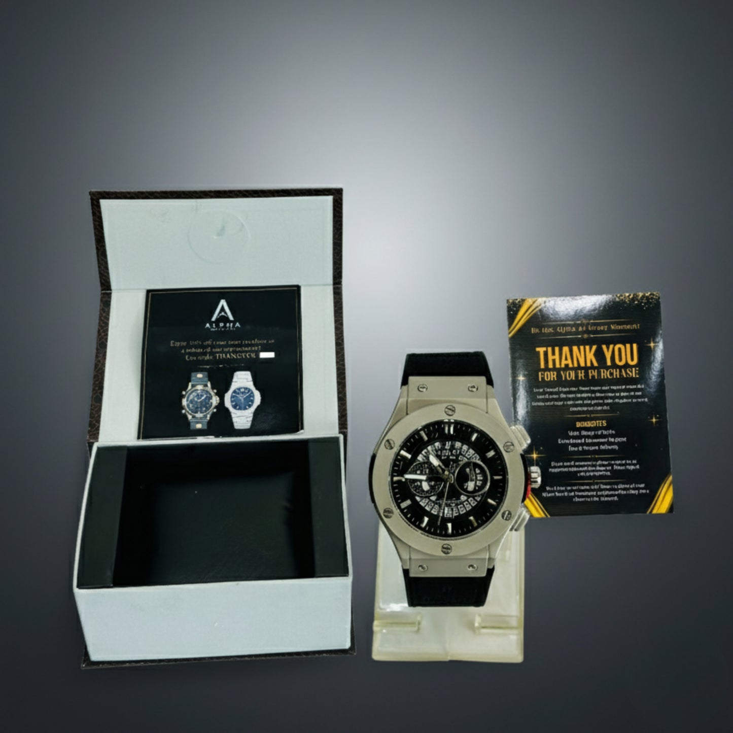 Alpha Bolt – Sport Luxury Chronograph for Men