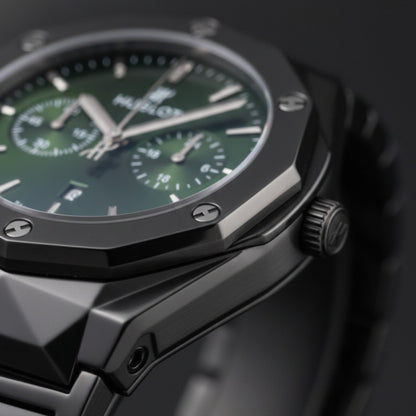 Hublot-Inspired Chronograph Watch for Men – Multi-Color