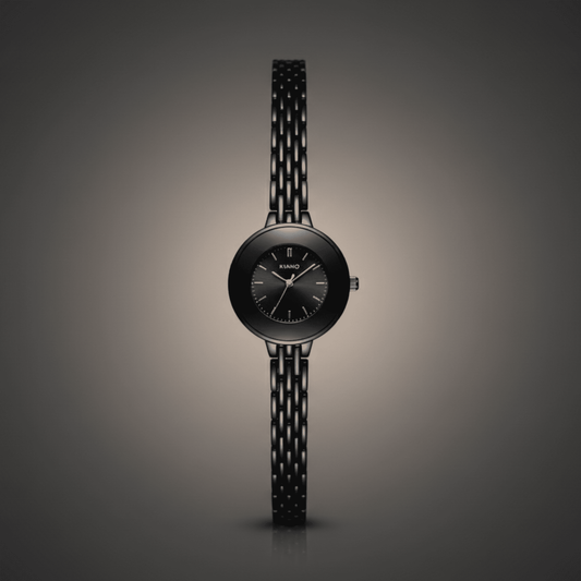 KIMIO Black Women’s Watch – Elegant All-Black Design | Alpha Watches