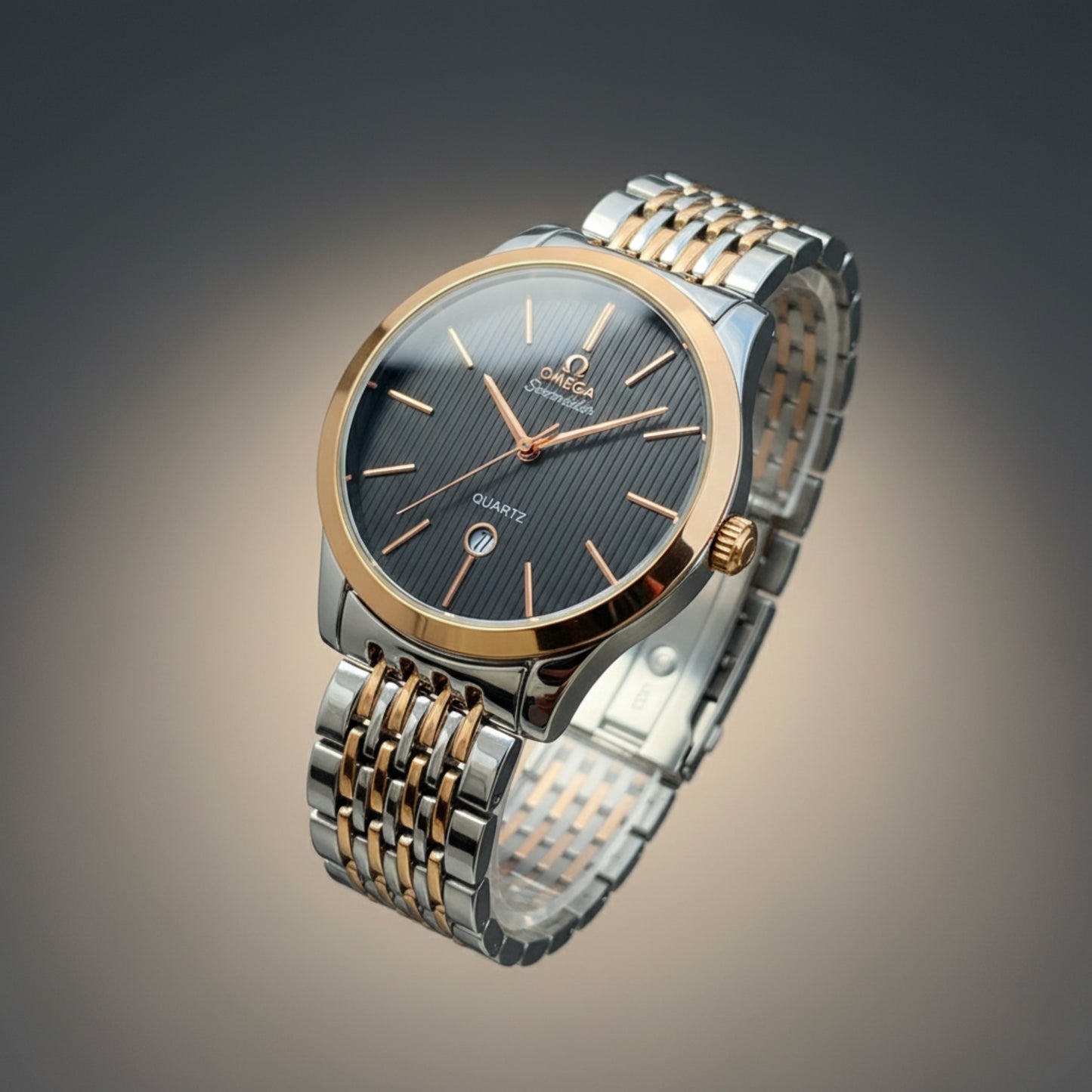 Alpha Marine – Two-Tone Luxury Men’s Watch