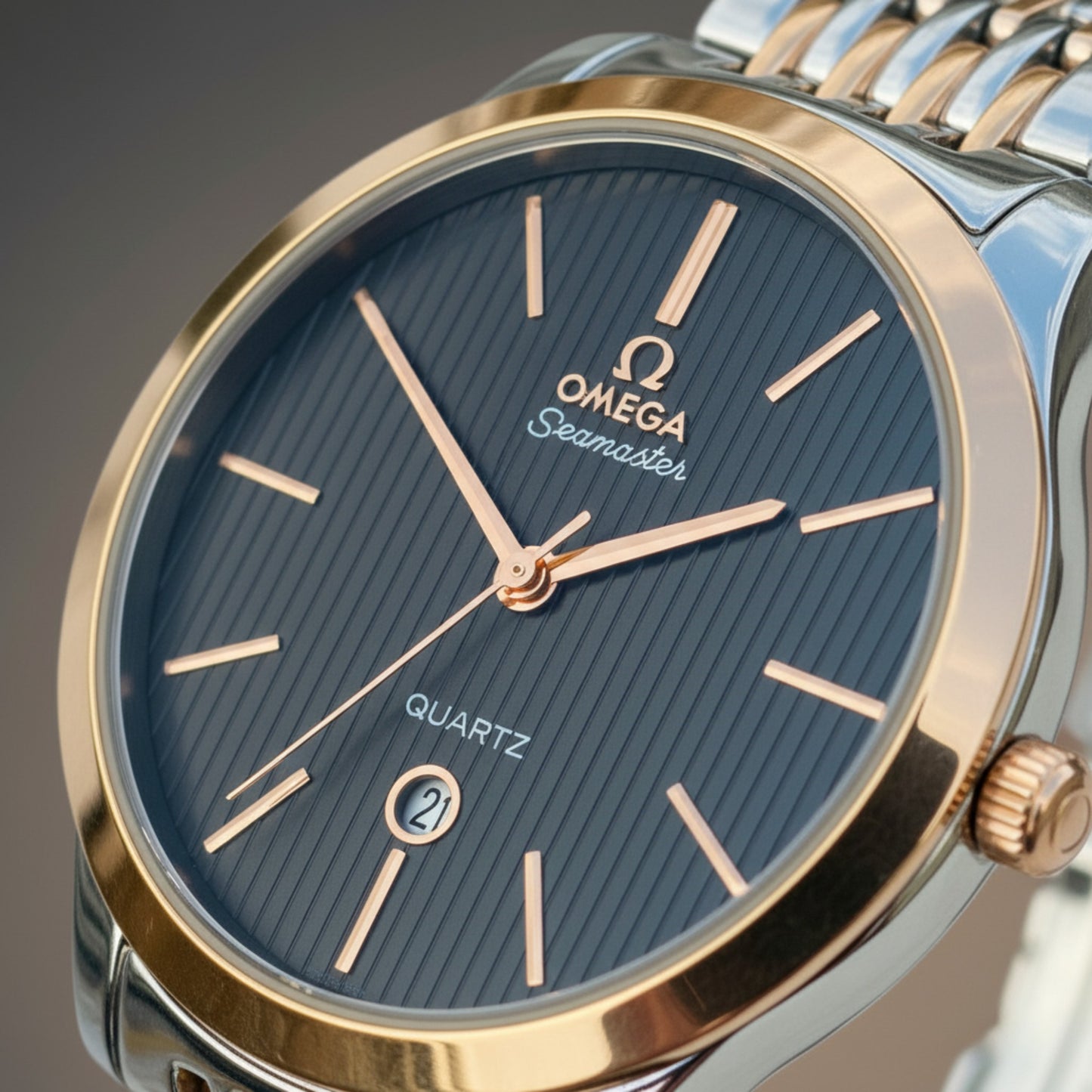 Alpha Marine – Two-Tone Luxury Men’s Watch