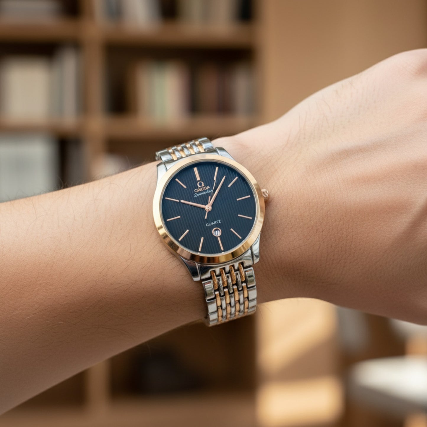 Alpha Marine – Two-Tone Luxury Men’s Watch