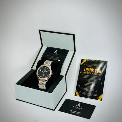 Alpha Marine – Two-Tone Luxury Men’s Watch