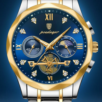 Poedagar Fusion – Blue Dial Gold Edition