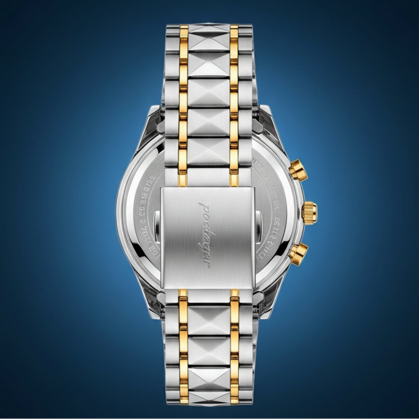 Poedagar Fusion – Blue Dial Gold Edition
