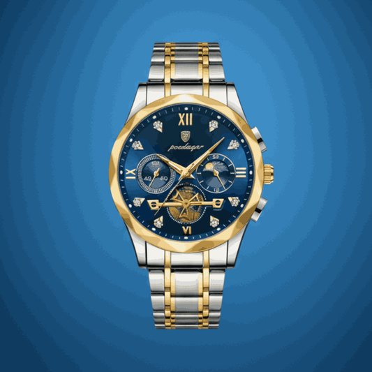Poedagar Fusion – Blue Dial Gold Edition
