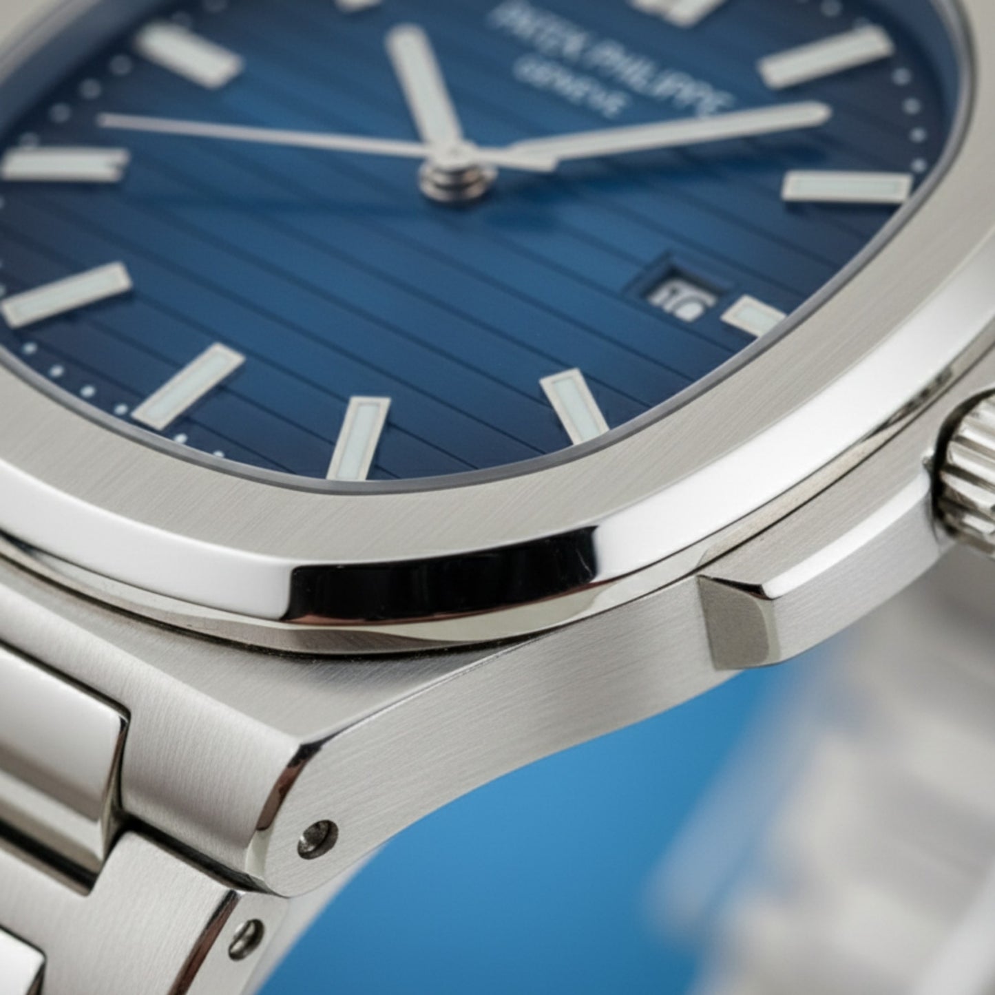 Nautilus Elite – Blue Dial Silver Edition
