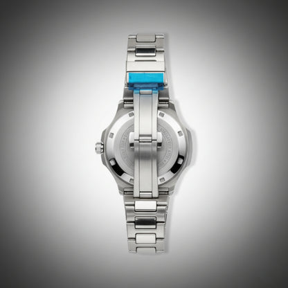 Nautilus Elite – Red Dial Silver Edition