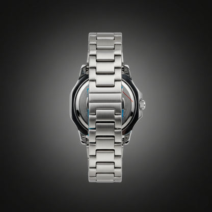 Nautilus Elite – Black Dial Silver Edition