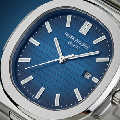 Nautilus Elite – Blue Dial Silver Edition