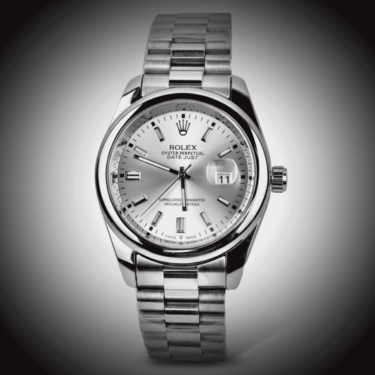 Alpha Prestige – Silver Steel Men’s Watch