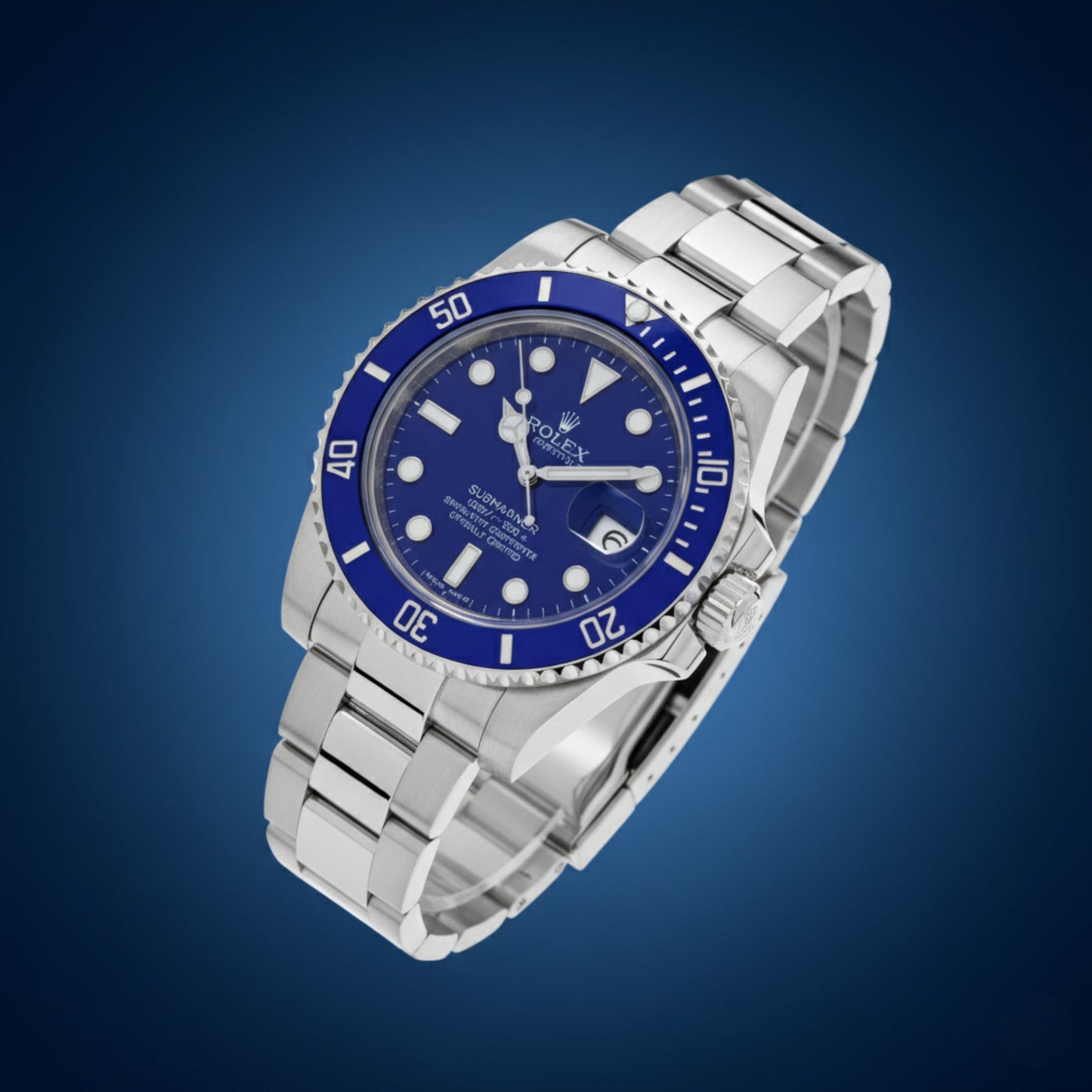 DeepSea Blue Diver Watch for Men