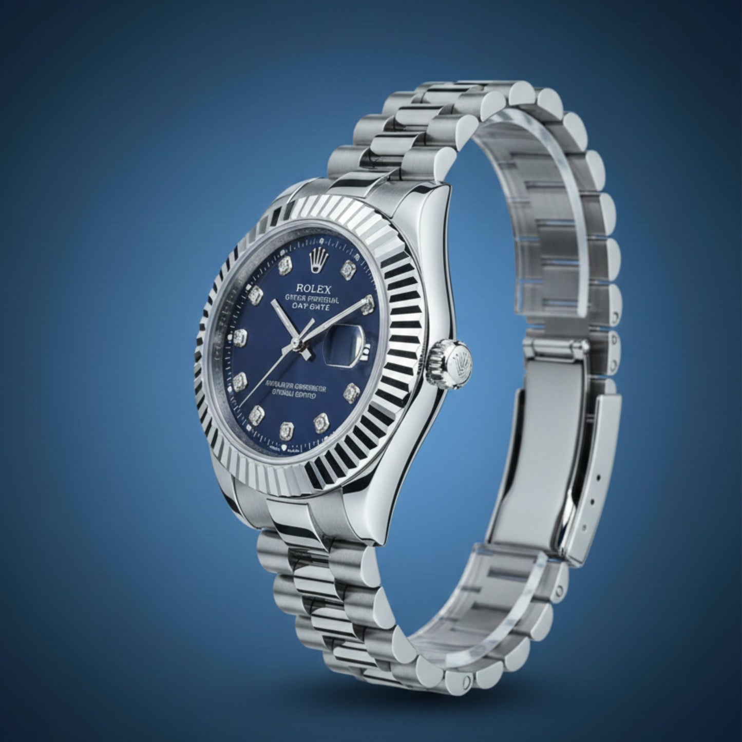 Premium Royal Blue Luxury Watch