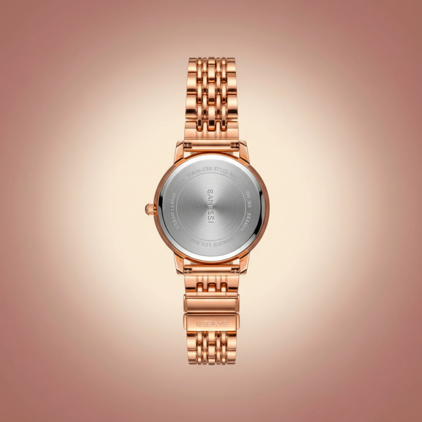 Saneesi Luxury Women’s Rose Gold Watch