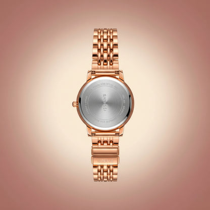 Saneesi Luxury Women’s Rose Gold Watch