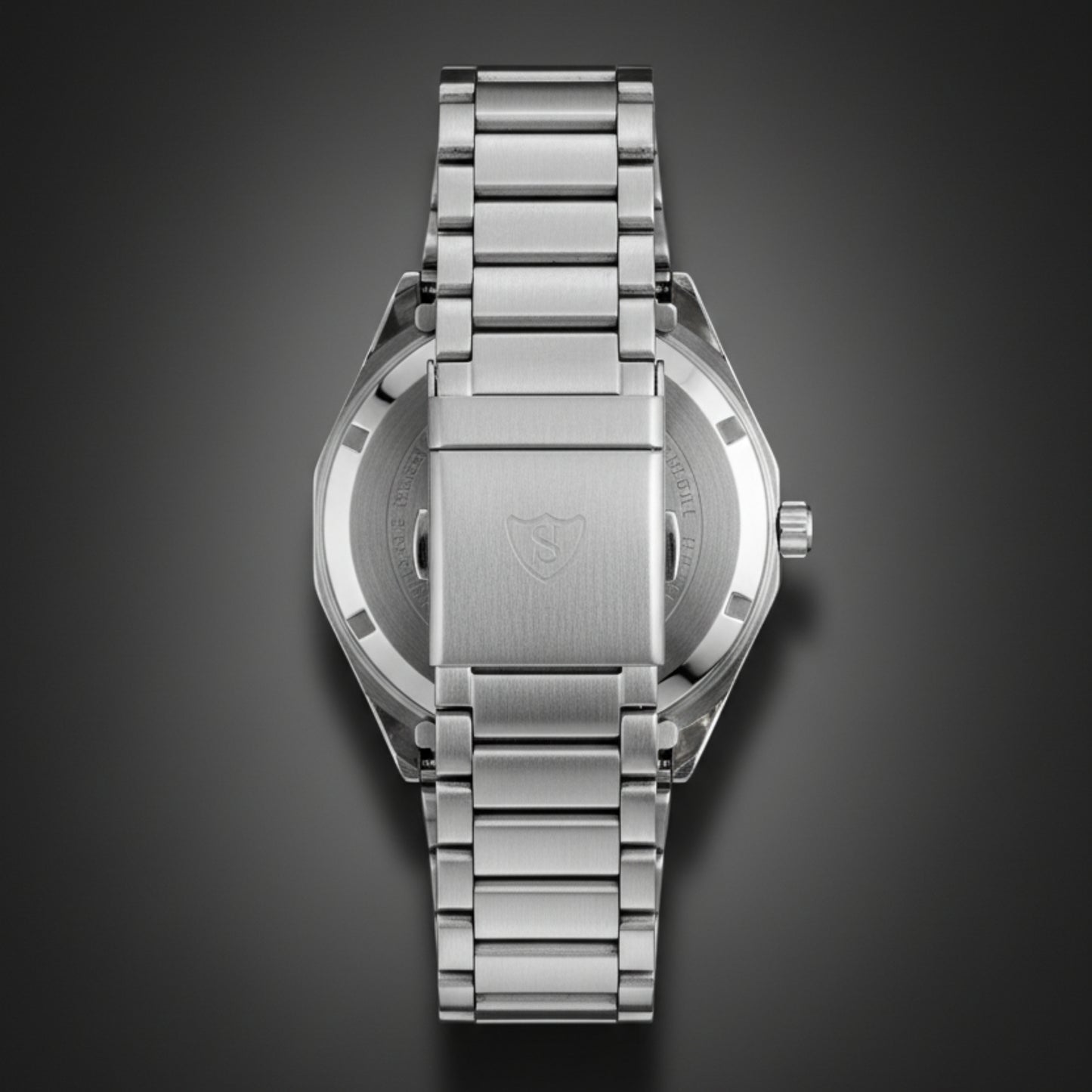 SuccessWay Classic Men’s Watch – Black Dial & Silver Body