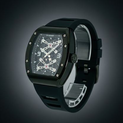 Alpha X-Gear – Skeleton Dial Sport Luxury Watch