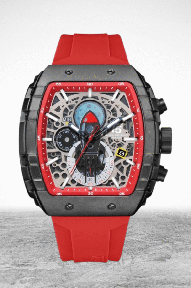 T5 Sports Chronograph – Bold & Stylish Watch for Men | Durable Silicone Strap