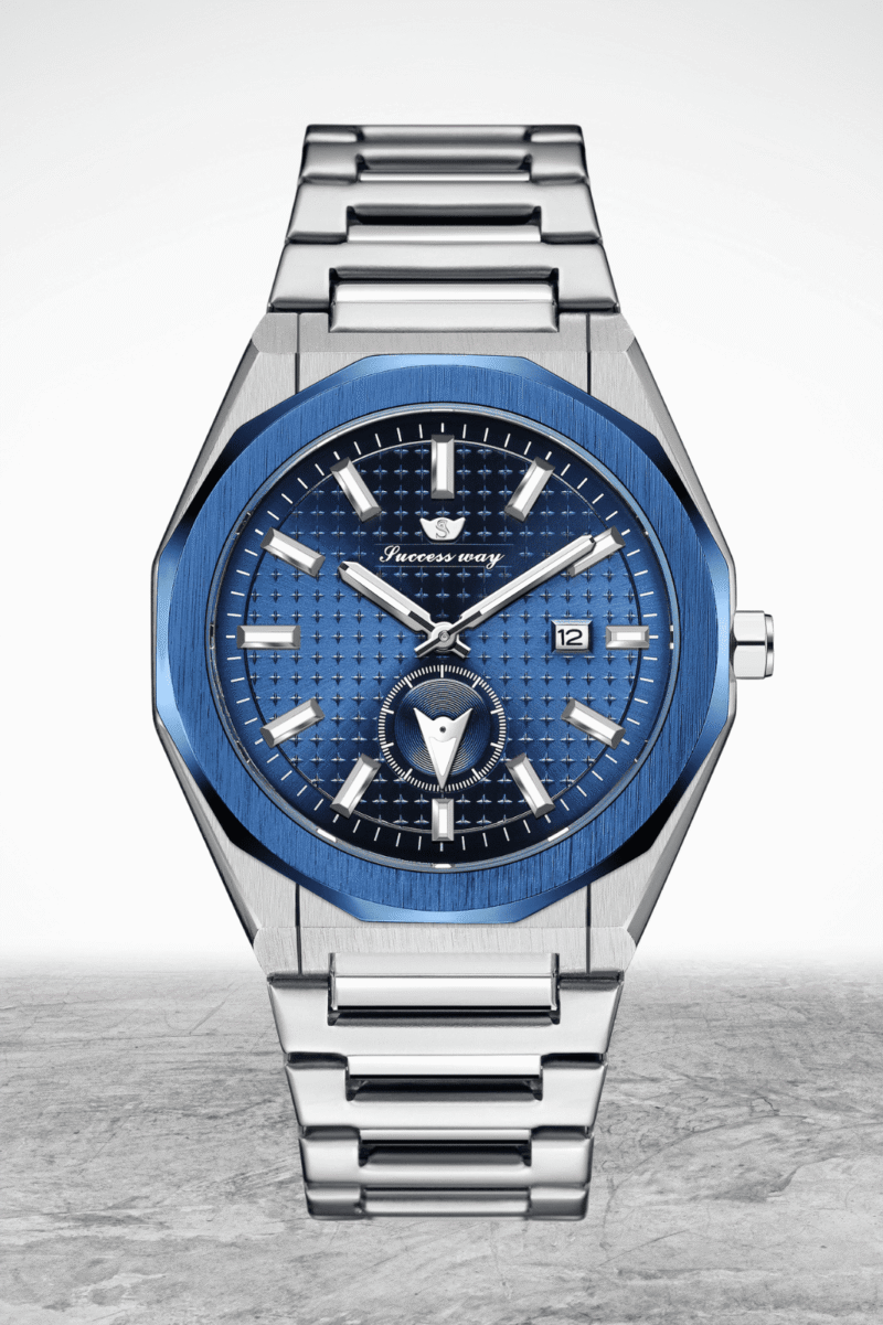 Luxury Stainless Steel Watch for Men – Elegant Design & Precision Movement