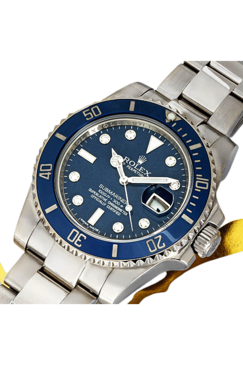 Rolex Submariner-Inspired Luxury Diver Watch | Blue,Green and black Dial | Alpha Watches - Image 8