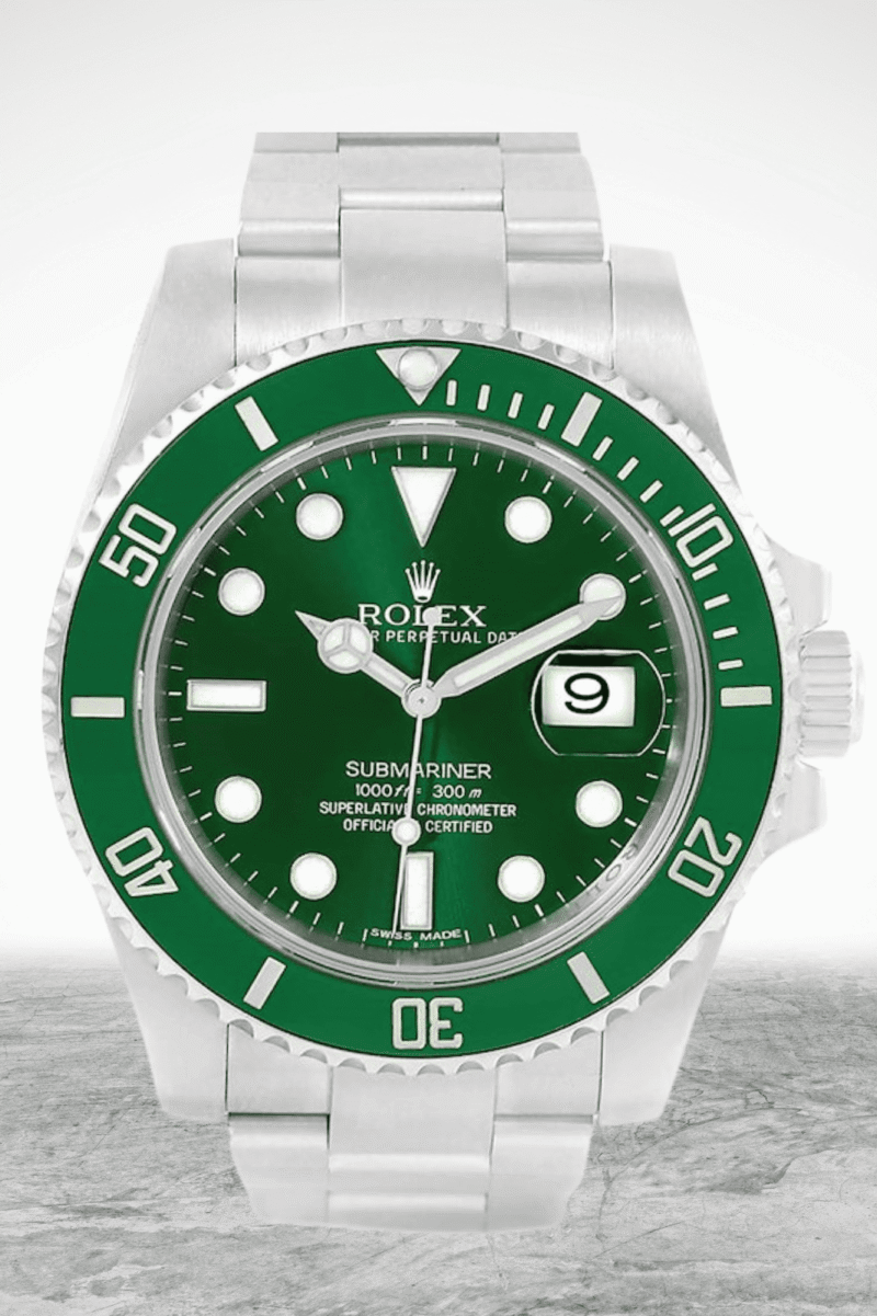 Rolex Submariner-Inspired Luxury Diver Watch | Blue,Green and black Dial | Alpha Watches - Image 2