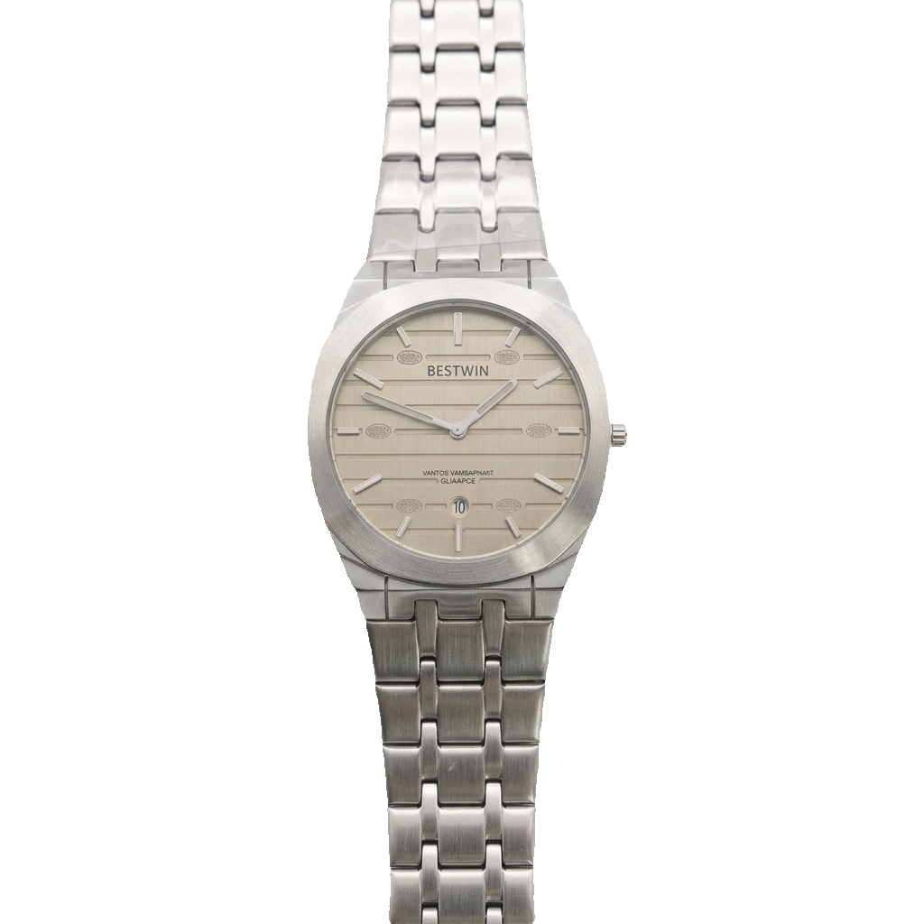 Champagne Steel watch