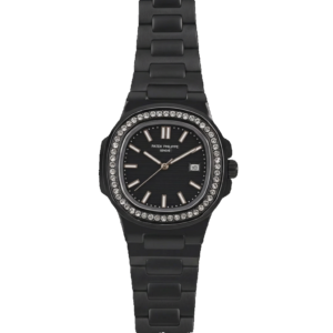 Luxury Black Dial Men's Watch watch product image on transparent background