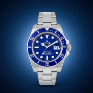Blue Dial Stainless Steel