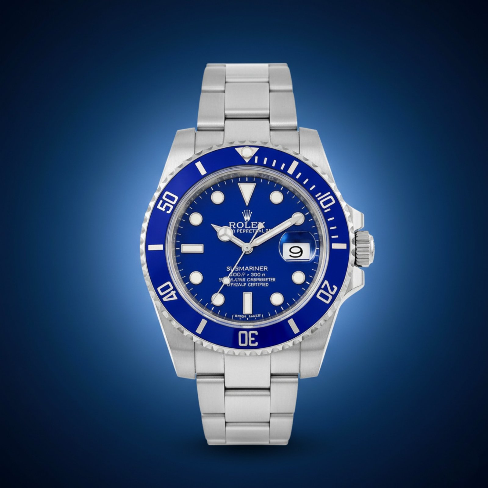 Blue Bezel Steel