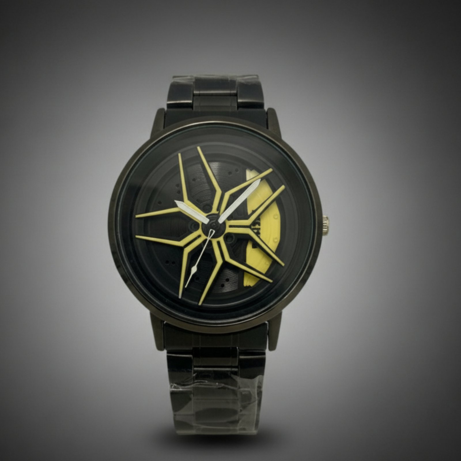 Men’s Black Analog Watch - Image 3