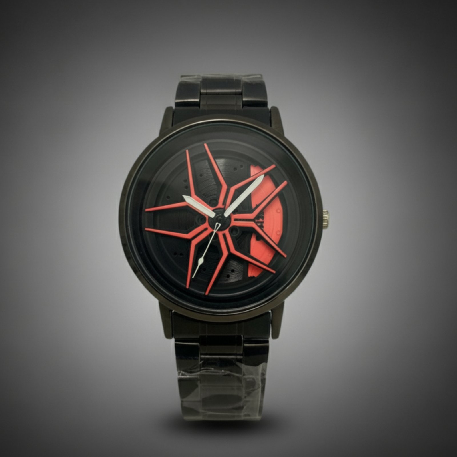 Men’s Black Analog Watch - Image 4