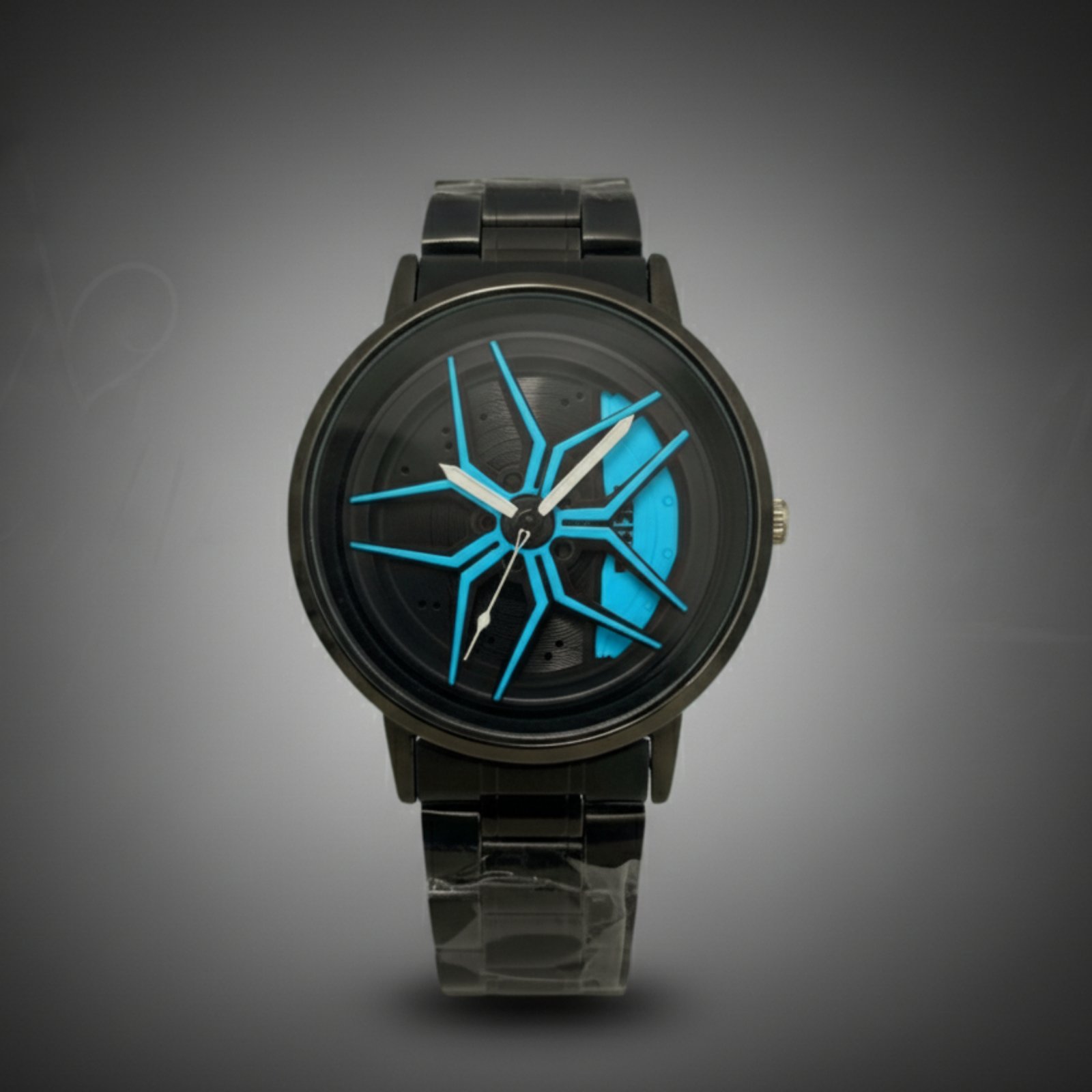 Men’s Black Analog Watch - Image 2