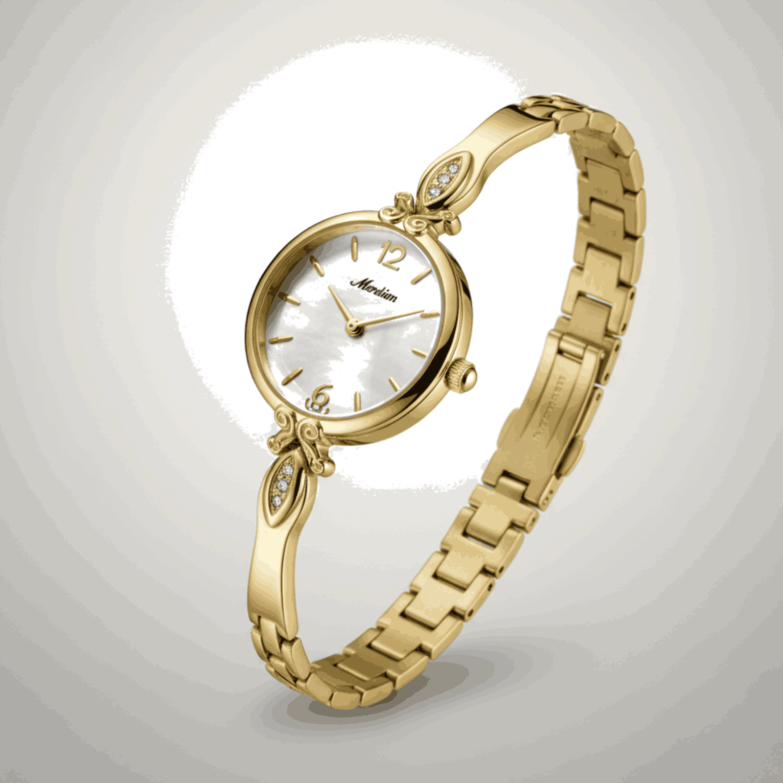 Women's Gold Bracelet Watch