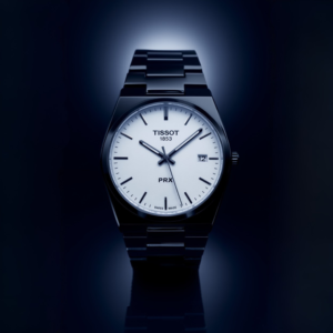 Men’s Black & White watch