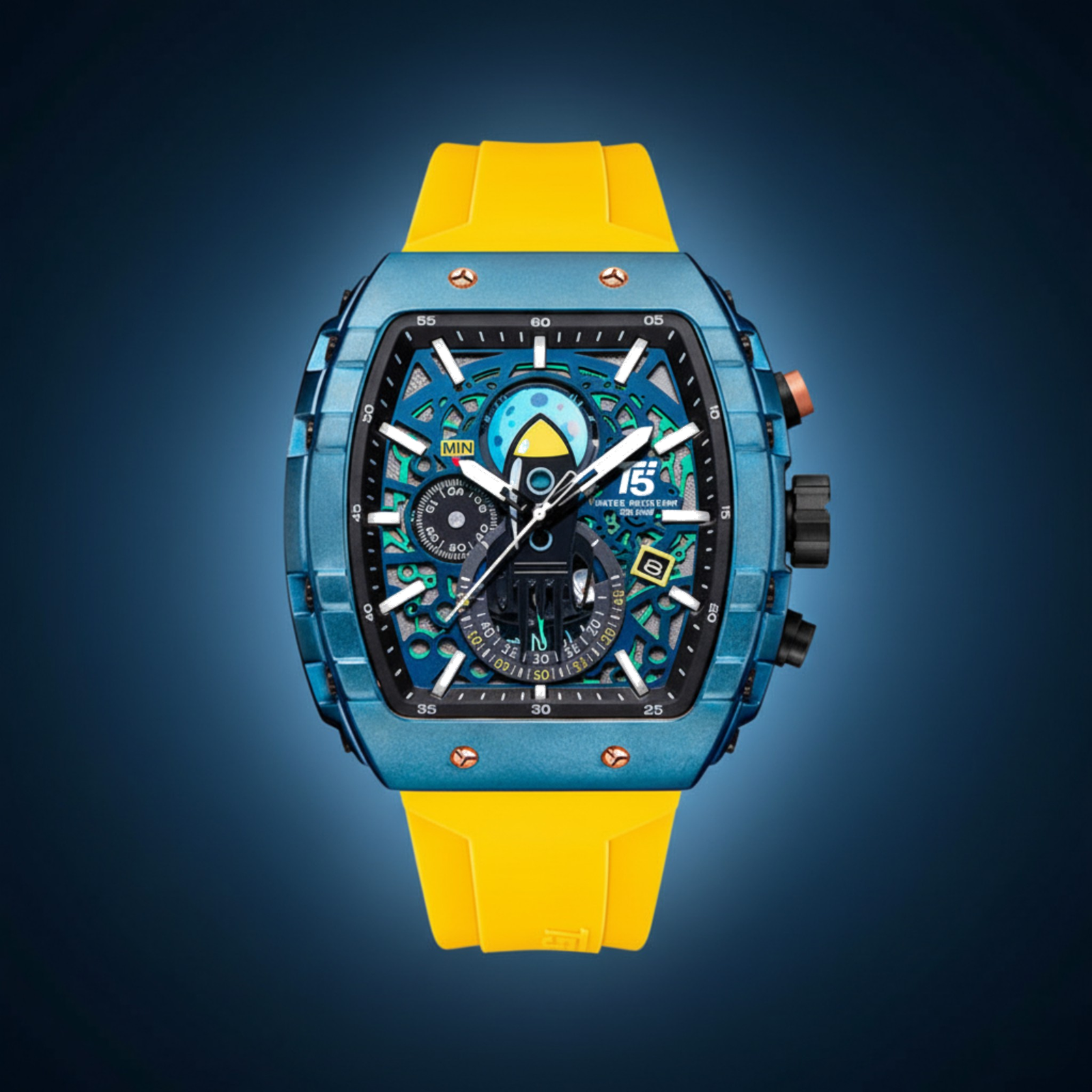 Blue & Yellow Sport